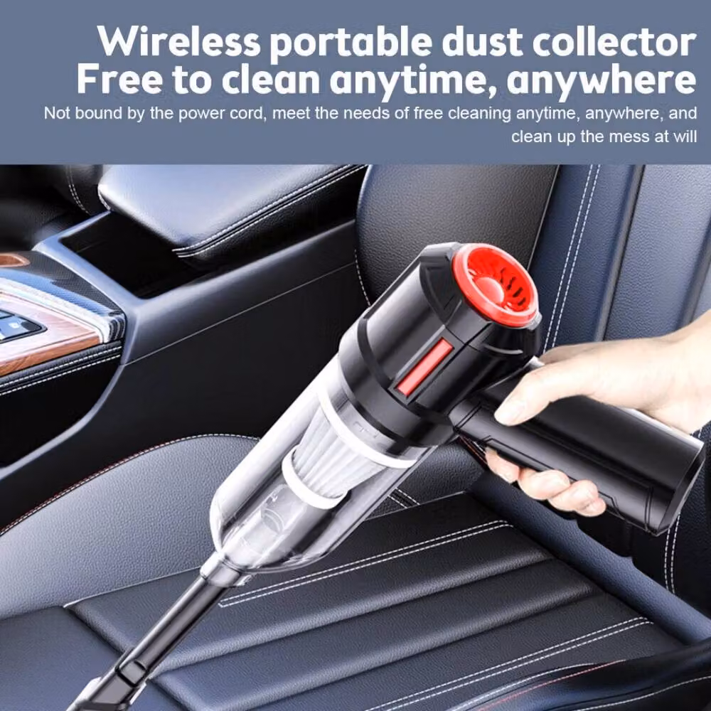 Kelvenix Cordless Wet and Dry Car Vacuum Cleaner with HEPA Filter and Blow Function in Black – 3