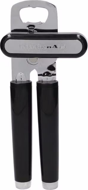 KitchenAid Stainless Steel Multi Opener with Ergonomic Grip in Black