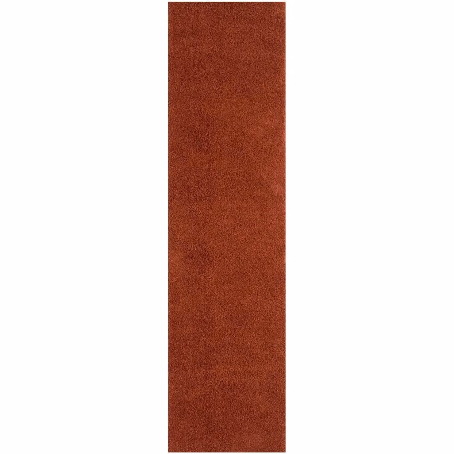 THE RUGS Terra Plain Soft High Pile Shaggy Rug, Brown and Orange, W: 180 cm, D: 270 cm – 8