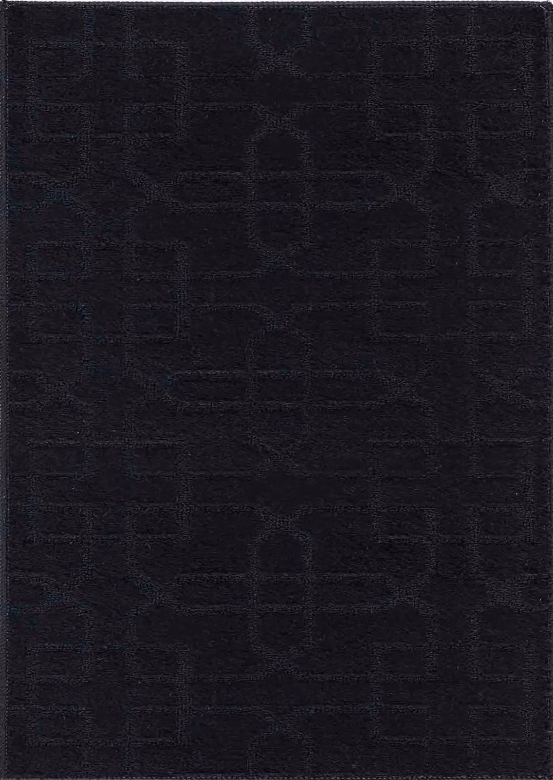 Desire Rugs Ivy Non-Slip Machine Washable Doormat with Cubed Trellis Design, Black, W/D: 60 x 40 cm – 2