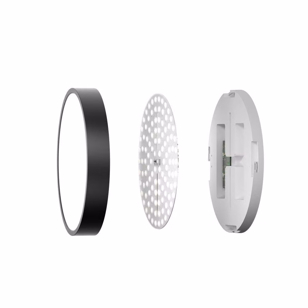 Netlighting Botta Black LED Bathroom Ceiling Light, Diameter: 30 cm, IP44 – 2
