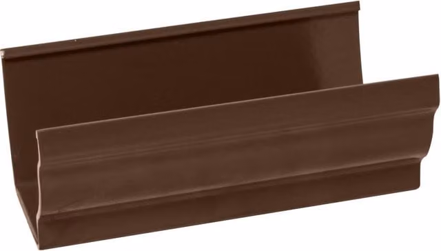 FloPlast Niagara 110mm Ogee Gutter, 4 Metre, Brown/Grey