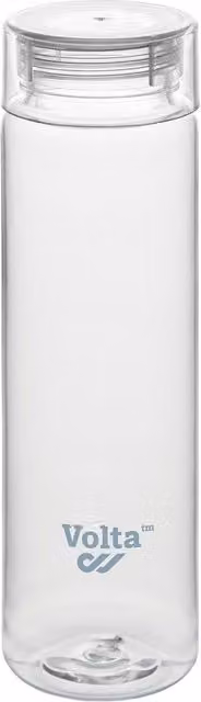 Vinga Cott RPET Water Bottle in Transparent, 600 ml