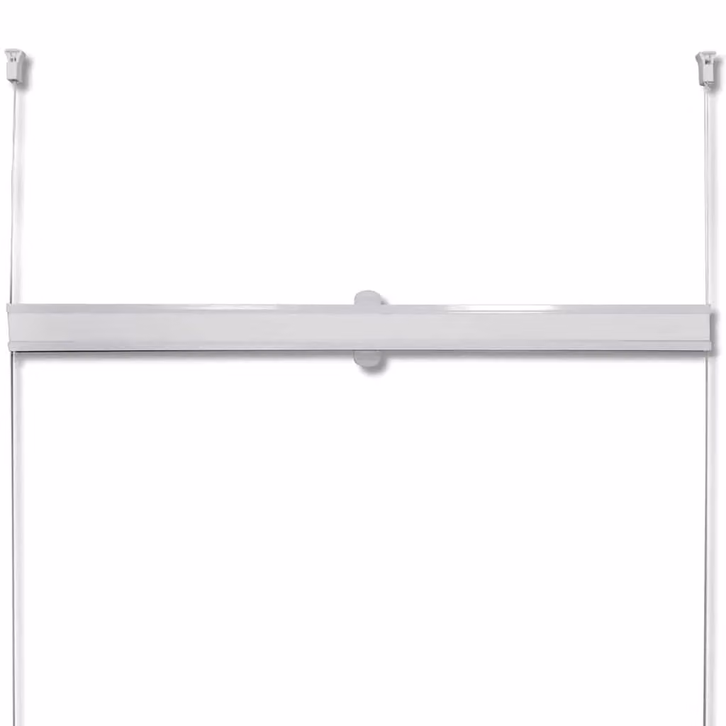 Berkfield Home White Single Pleat Plisse Blind, W: 110 cm, H: 100 cm – 2