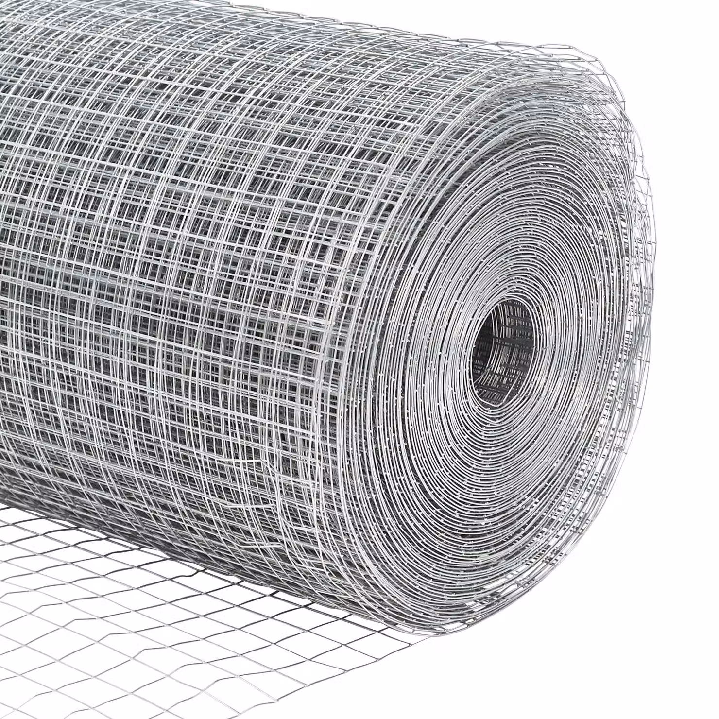 Berkfield Home Grey Galvanised Steel Welded Wire Fence with 13 Spike Posts, 0.6 x 25 m – 3