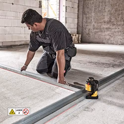 Stabila STBLAX400 Cross Line Laser Level in Yellow and Multicolour – 2