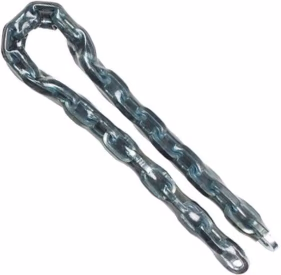 Master Lock 8020E Hardened Steel Chain, Silver, Length: 1.5 m, Diameter: 10 mm