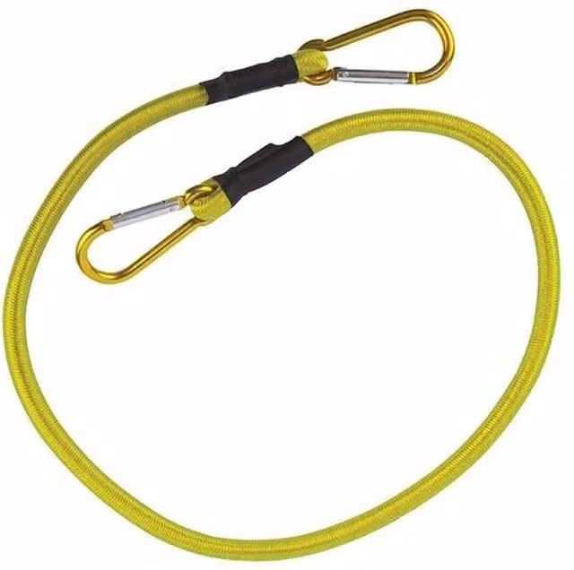 Bluespot Tools Snap Clip Bungee in Yellow and Multicolour with Plastic Coating