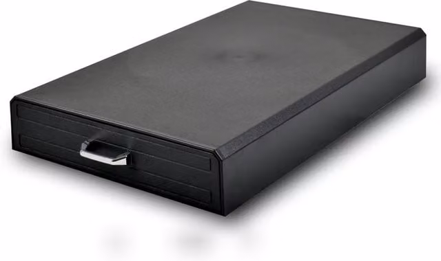 Deflecto Coffee Capsule Drawer, Black, 24 Compartments