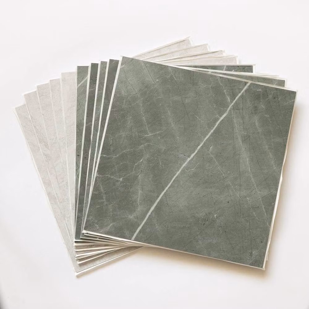 Floor Pops Bonneville Jade Self Adhesive Vinyl Floor Tiles, Dark Green, Pack of 10 (0.93sqm), W/D/H: 30.48 x 30.48 x 30.48 mm – 3