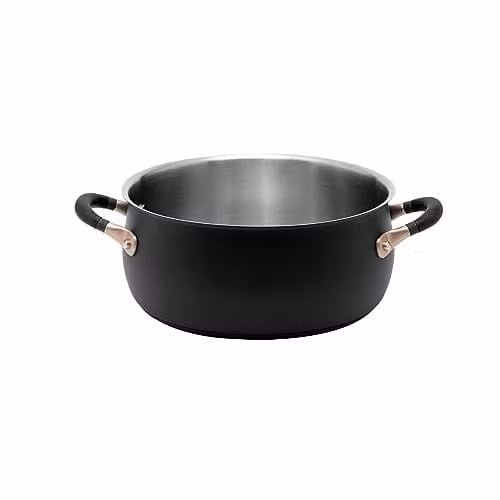 Meyer Accent Black Stainless Steel Casserole Dish with 4.7 l Capacity – 1