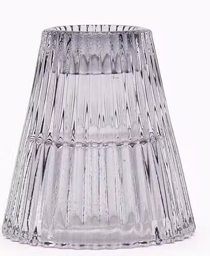 Serenityy Flip Glass Candle Holder for Tealights, Dinner and Pillar Candles in Midnight Grey