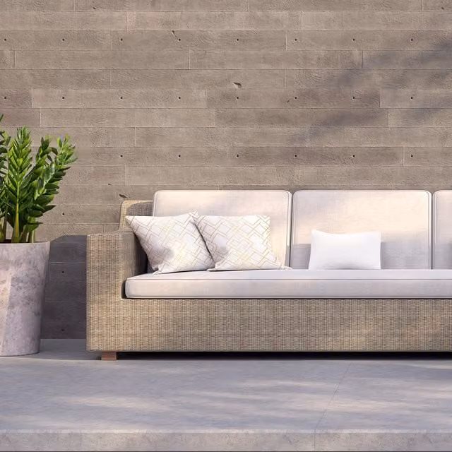 Benjamin Tate Design LTD Geometric Rhombus and Nodes Outdoor Cushion, Yellow and White, W/D: 60 x 60 cm