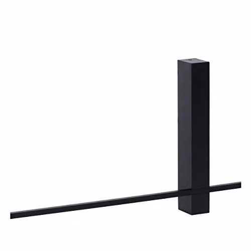Lucide SEGIN LED Wall Light, Black Aluminium, Warm White – 2