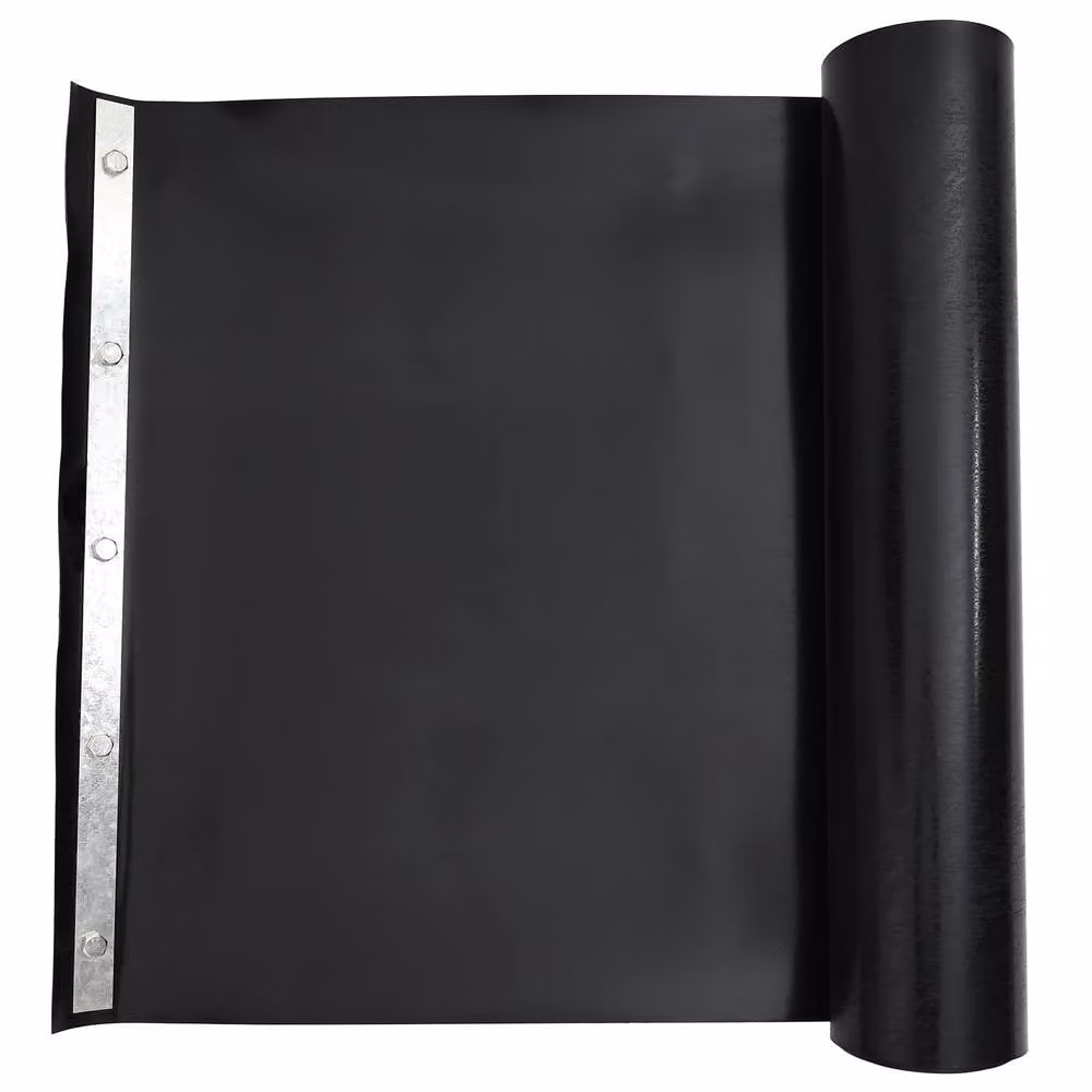 Berkfield Home Root Barrier with Connecting Rails, Black, 0.7 x 15 m, 1.5 mm HDPE – 3