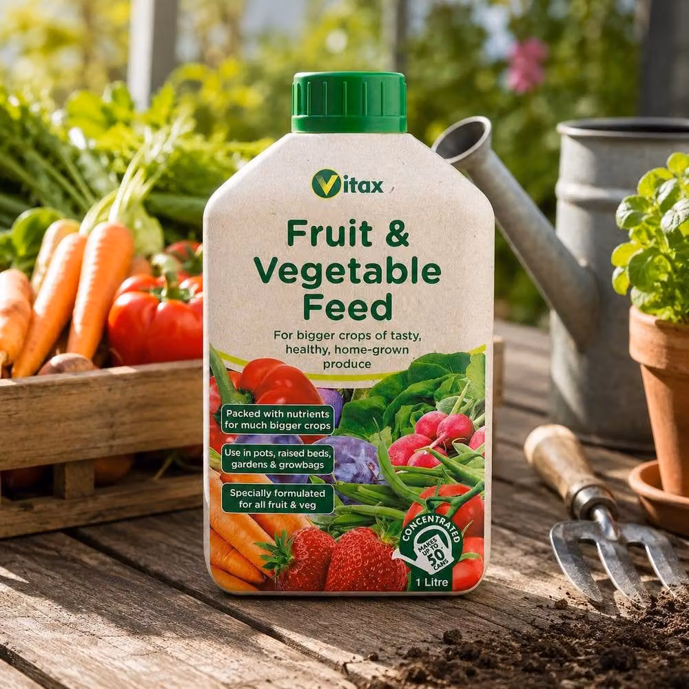 Vitax Liquid Fruit and Vegetable Plant Feed, 1 l – 3