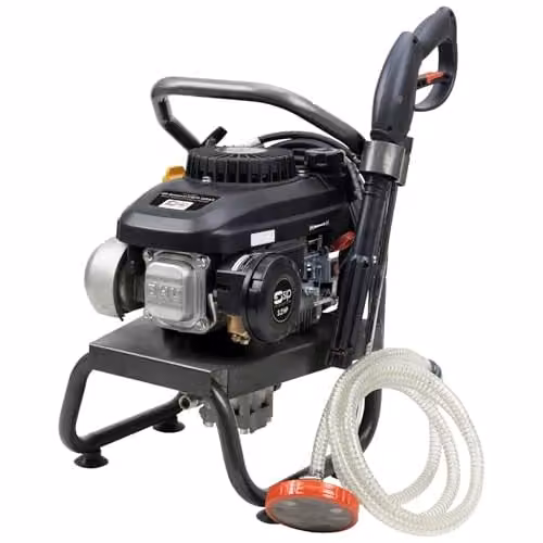 SIP Tempest CW-P 145AX Petrol Pressure Washer in Silver and Black with 3.2hp Engine, 145 Bar Pressure and 420L/hr Suction – 1
