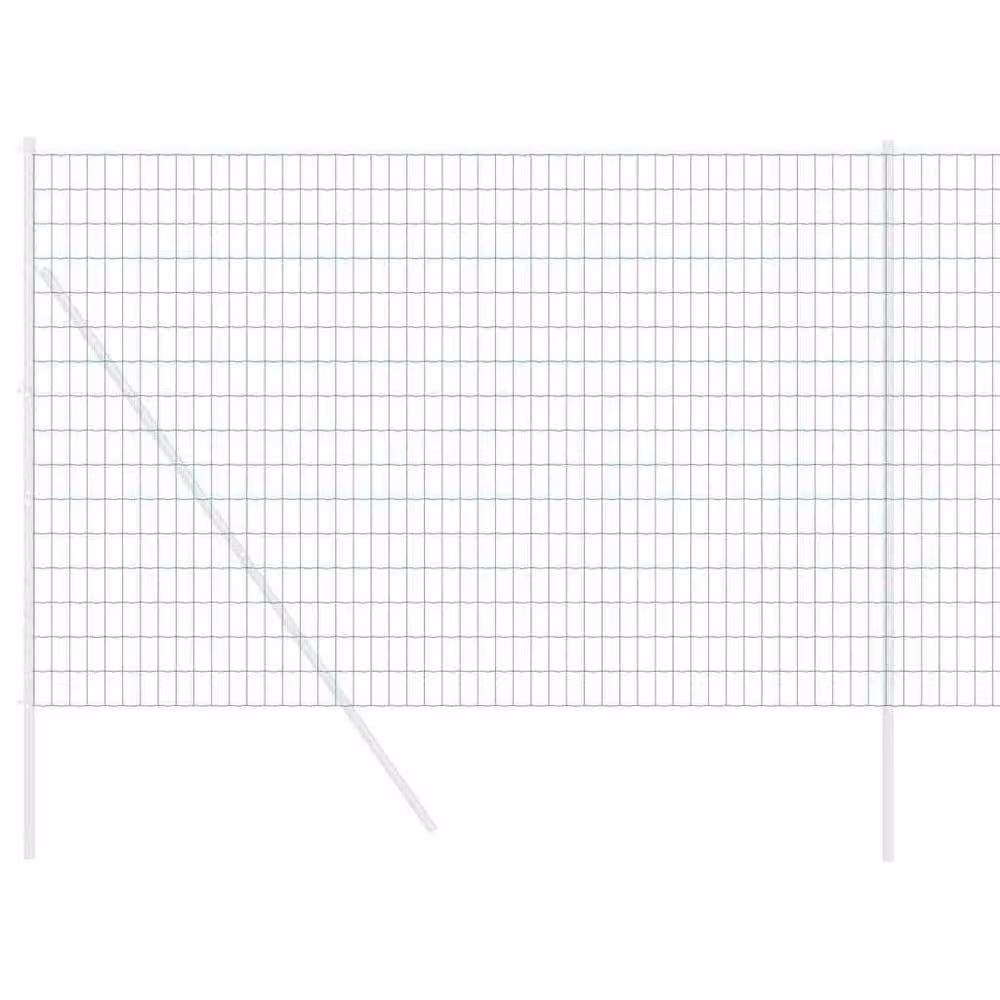 Berkfield Home Euro Fence Green PVC-Coated Steel Rectangular Fencing, H: 1.5 m x W: 10 m – 2