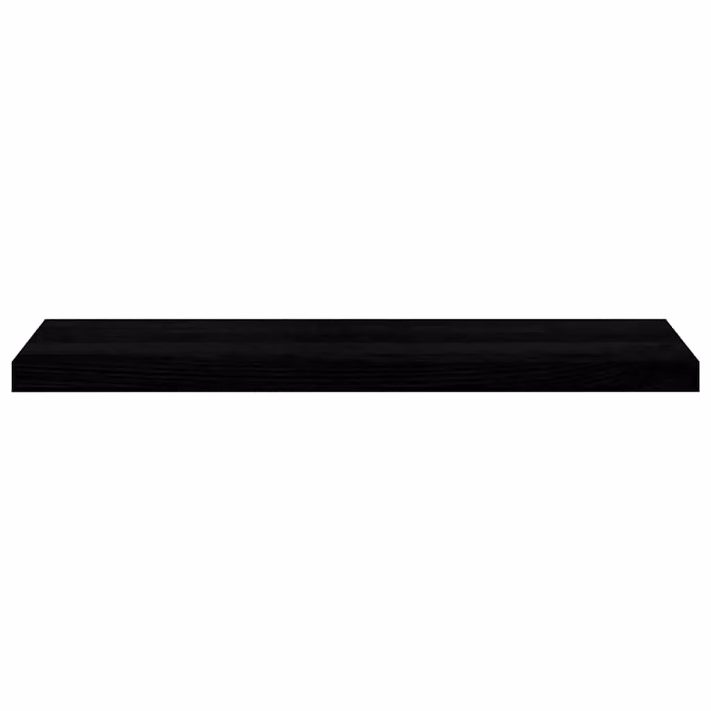 Berkfield Home Solid Oak Wood Window Sills, 2 Pieces, Dark Brown, W: 90 cm, D: 25 cm, H: 2 cm – 3