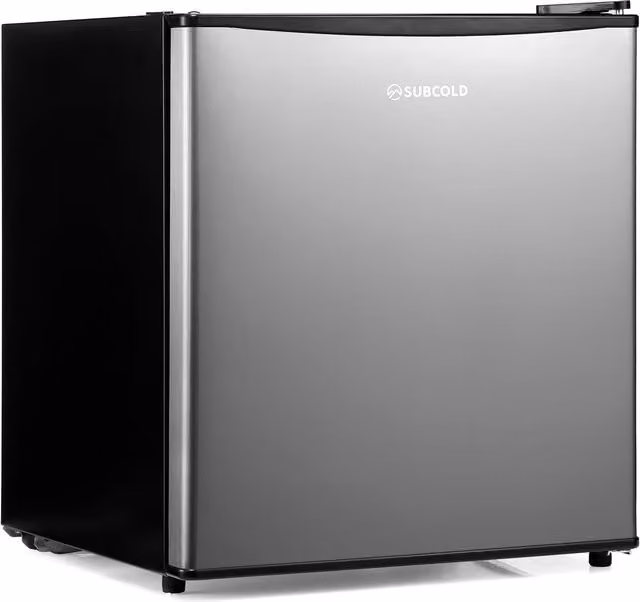Subcold Cave50 Stainless Steel Drinks Fridge with LED Interior Light in Silver or Black – 6