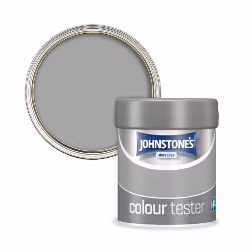 Johnstone's Colour Sample Tester Pot in Summer Storm Blue Grey, 75ml
