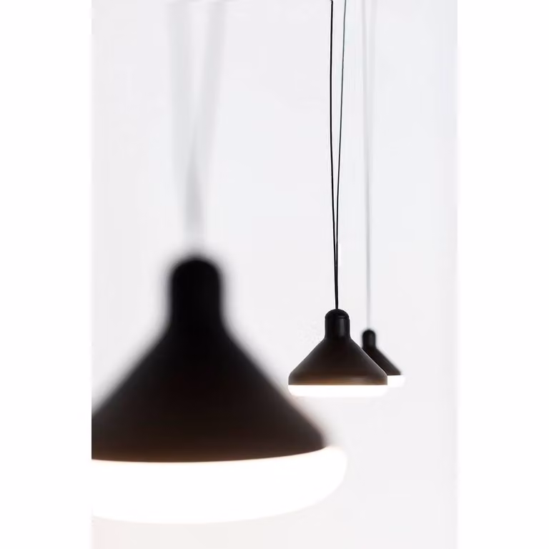 Netlighting Antaras 3 Light Linear Pendant LED 24W 3000K 1770lm Black