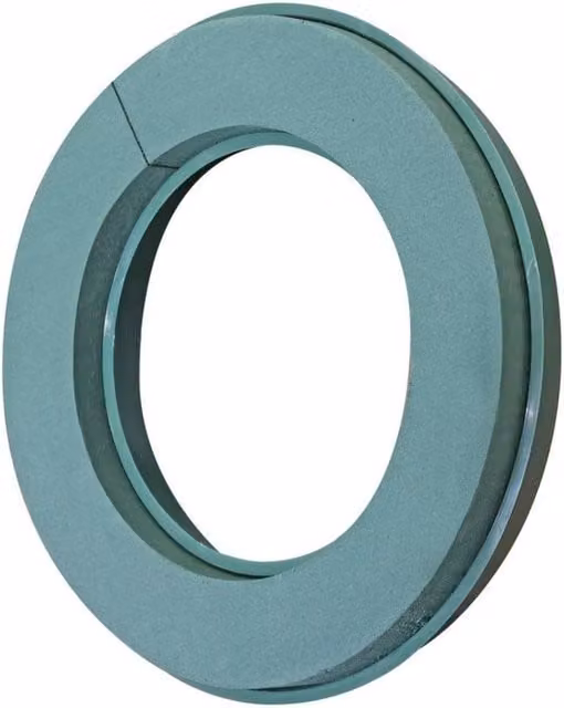 KDMD 2 Pack Green Round Foam Rings, Diameter: 30.48 cm