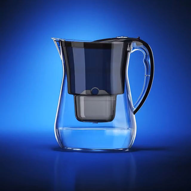 Aquaphor Lago Transparent Filter Jug with Lid