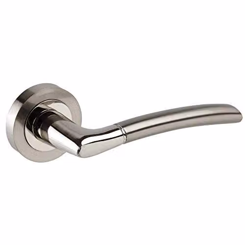 Golden Grace Lever Latch Door Handles in Polished Chrome Finish