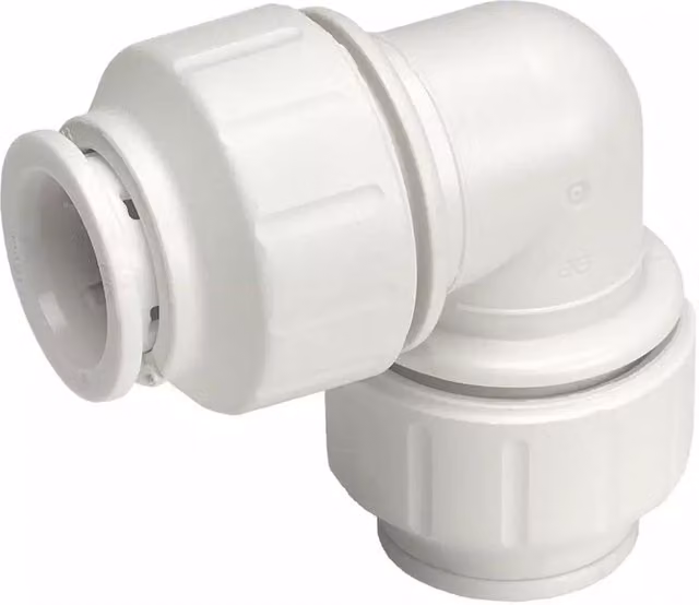 John Guest 15mm White Plastic Elbow PEM0315W