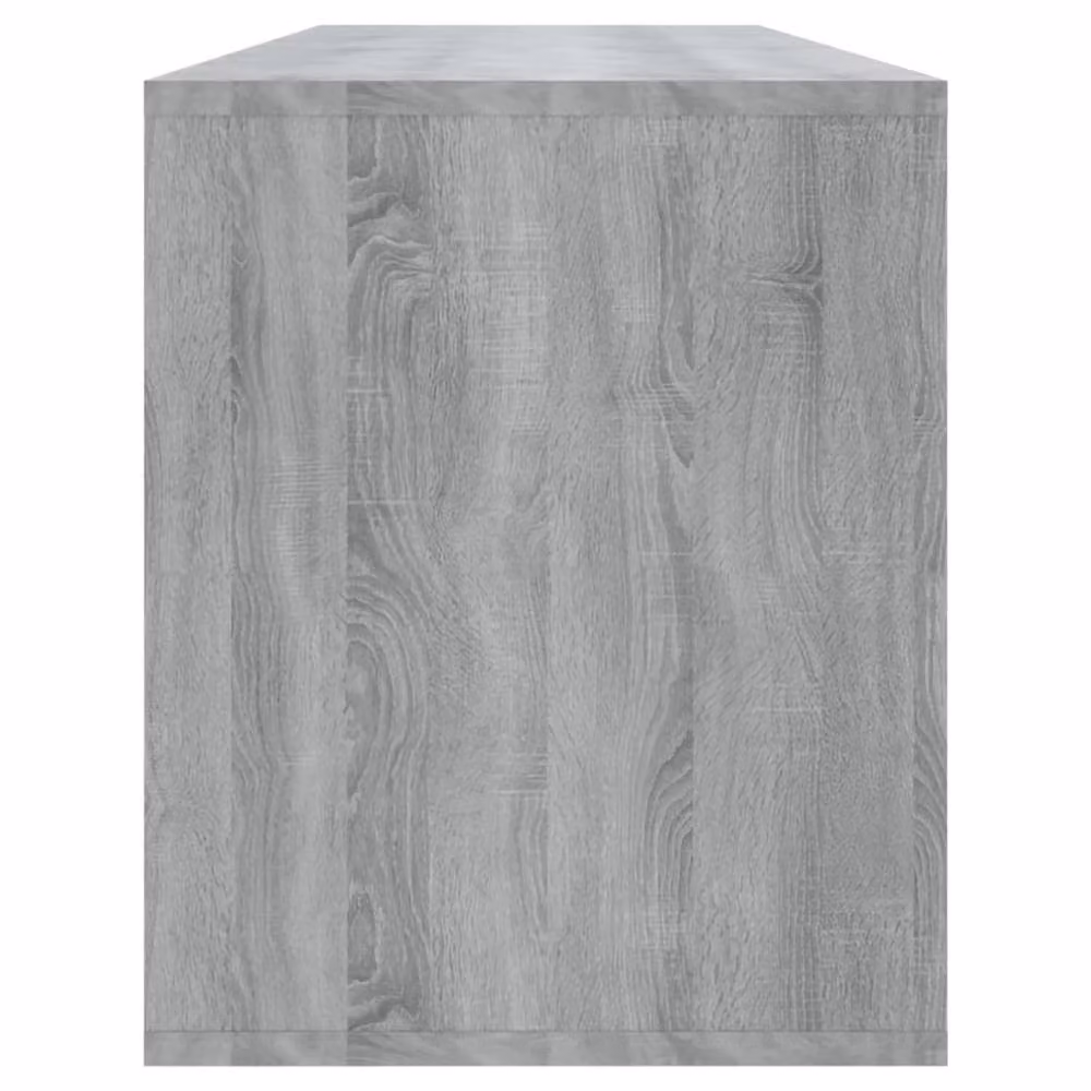 Berkfield Home Grey Sonoma TV Cabinet in Engineered Wood W/D/H: 130 x 35 x 50 cm – 4