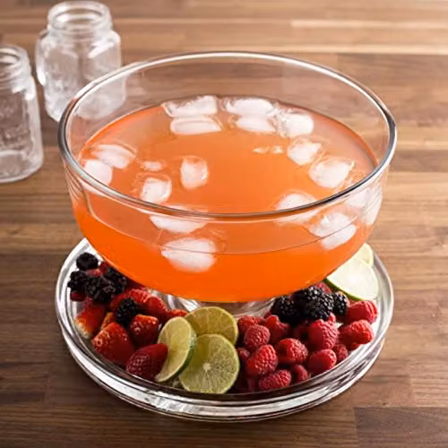 Gr8 Home Multi Functional 6in1 Clear Acrylic Cake Stand and Dome Platter, Round, Transparent, W: 31.0 cm, D: 31.0 cm, H: 17.0 cm – 2