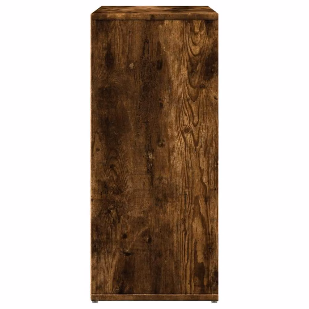 Berkfield Home Modern Smoked Oak Sideboard in Brown, W/D/H: 60 x 31 x 70 cm – 5