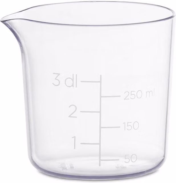 SmartStore Transparent Nesting Measuring Cup and Bowl Set with Printed Scale, White – 1