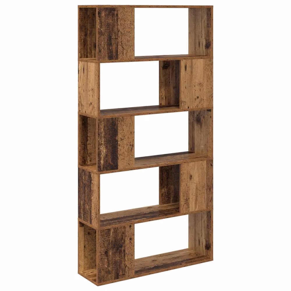 Berkfield Home Solid Wood Storage Unit in Brown, W/D/H: 80 x 24 x 155 cm – 2