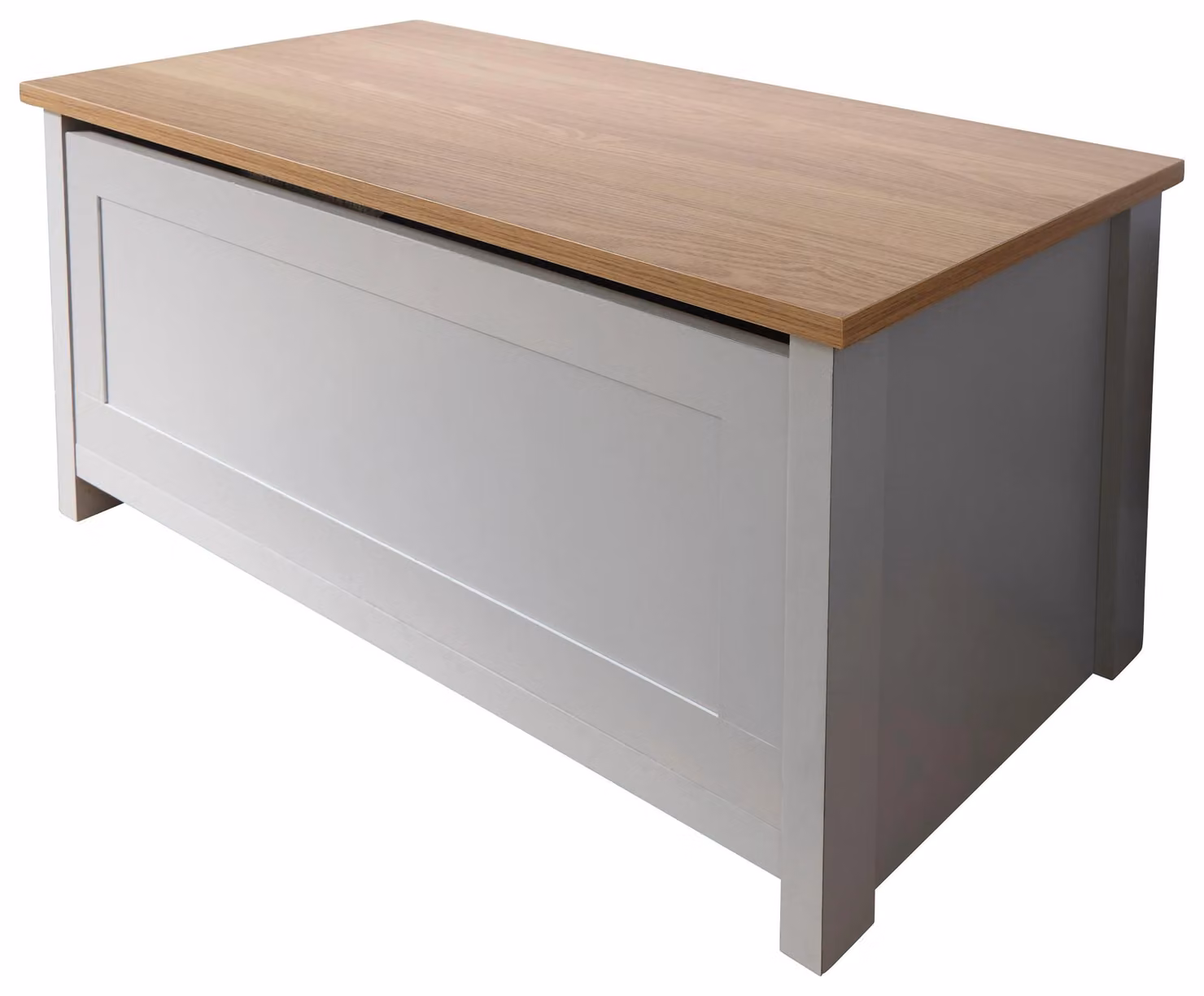 GFW Lancaster Ottoman Storage Box in Grey – 2