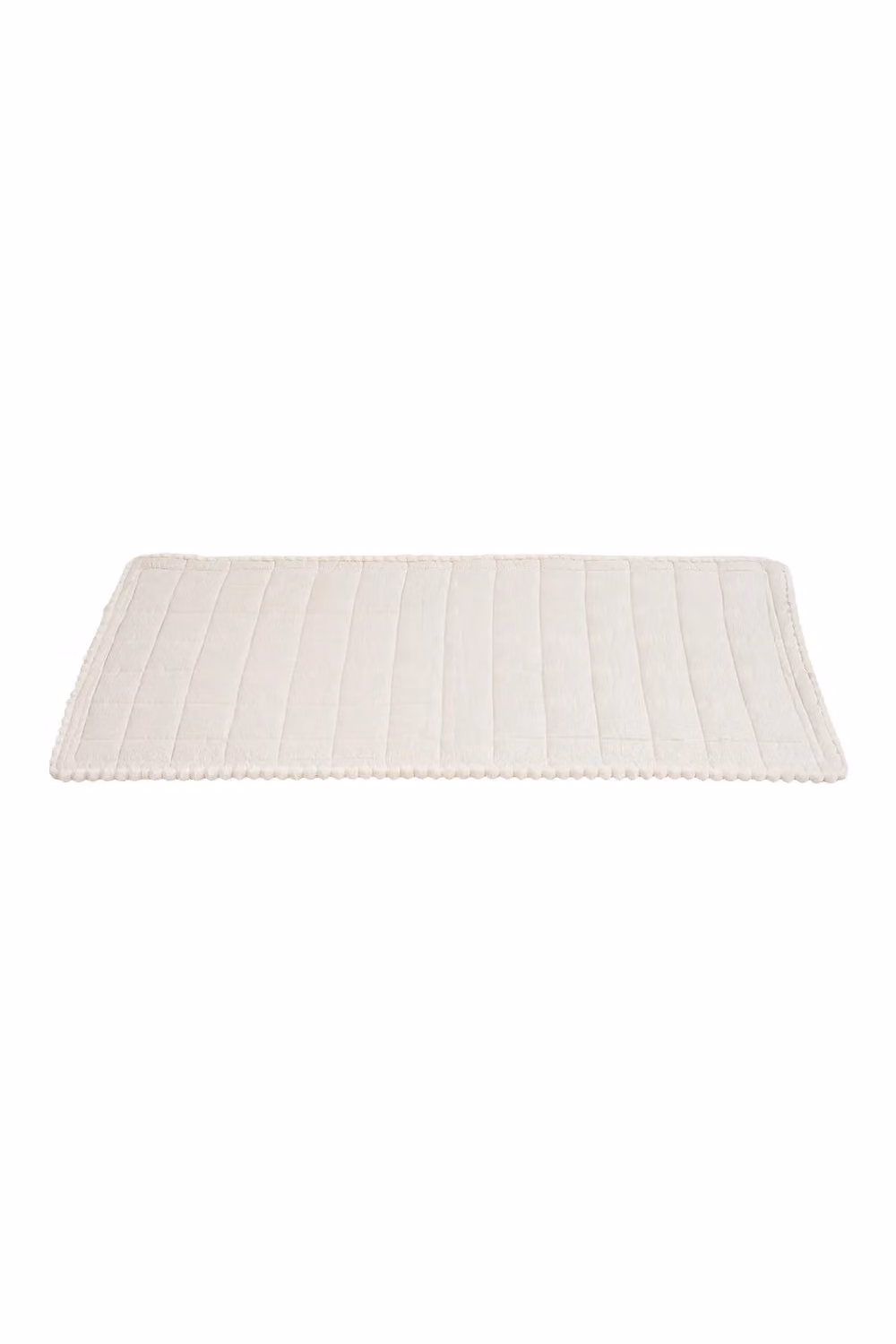 Living and Home Plush Quilted Non-slip Sofa Protector in White, Large – 2