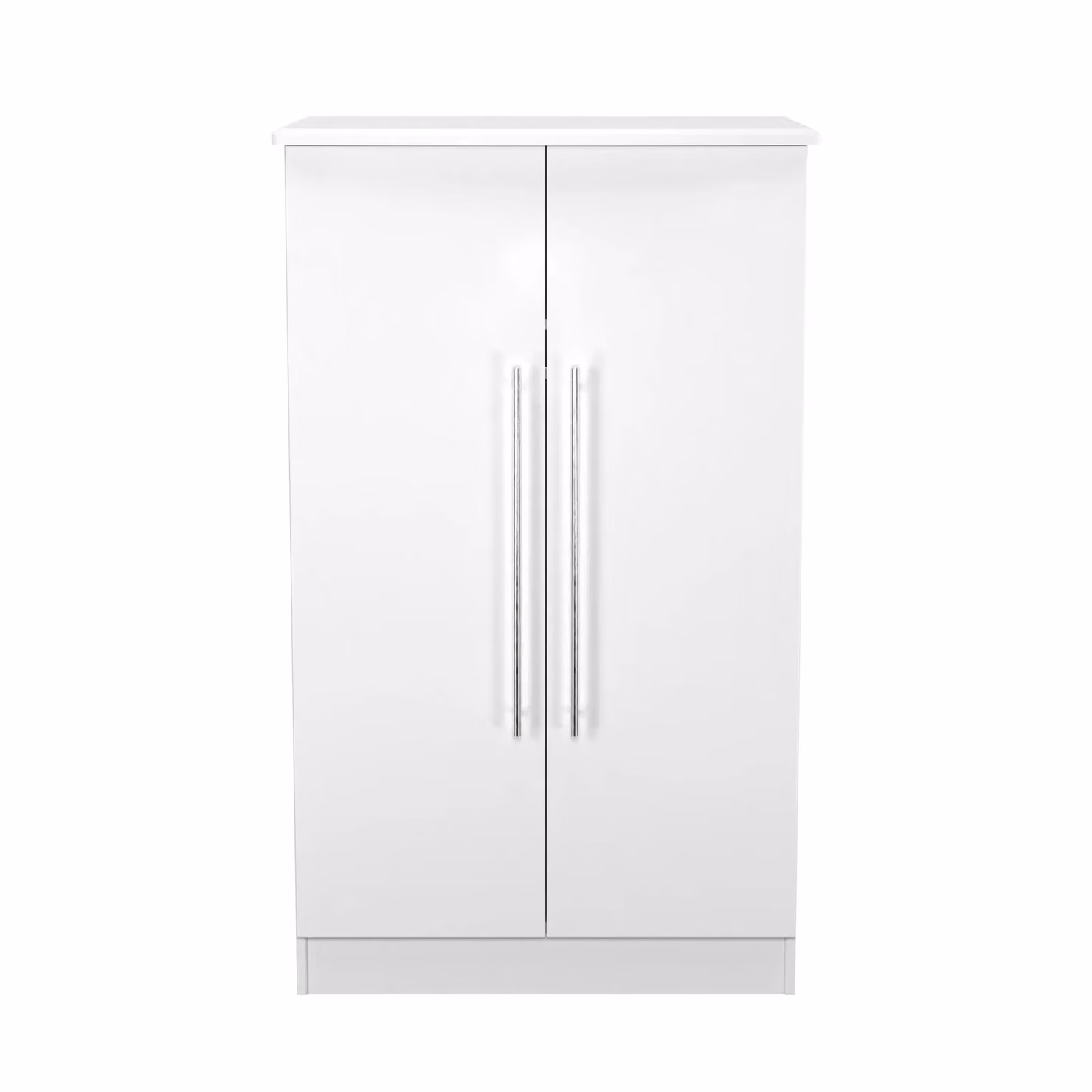 Ready Assembled 2 U Carlton 2 Door Midi Robe in White – 2