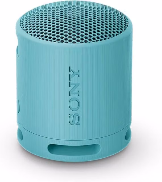 Sony SRS-XB100 Portable Wireless Bluetooth Speaker with 16 h Battery Life, Blue