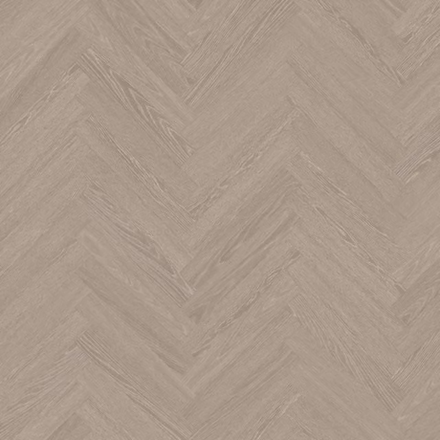Palio Wood Effect Herringbone Glue Down Luxury Vinyl Tile in Grey and Beige, 2mm Thickness