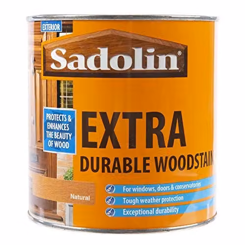 Sadolin Extra Durable Woodstain in Natural, 1L