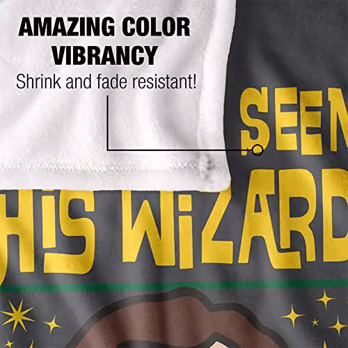 LOGOVISION Harry Potter Sirius Black Chibi Super Soft Fleece Throw Blanket, White and Multicolour, W: 152 cm, D: 127 cm – 3
