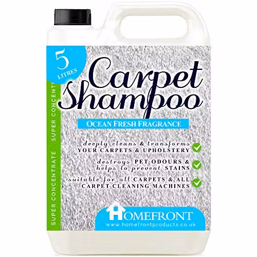 Homefront Carpet Shampoo Ocean Fragrance Blue 5 l