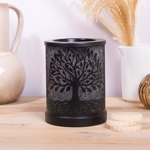 Lesser & Pavey Desire Aroma Trees Black Metal Tabletop Decor Lamp – 2