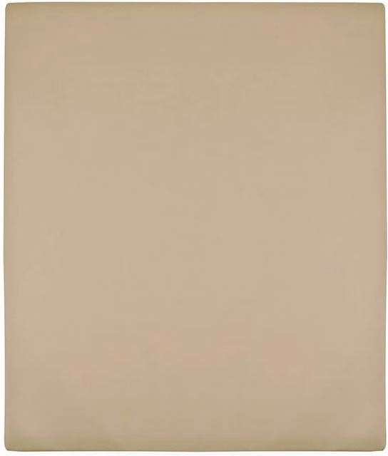 Berkfield Home Taupe Jersey Cotton Fitted Sheets, 2 Pack, W: 140 cm, L: 200 cm