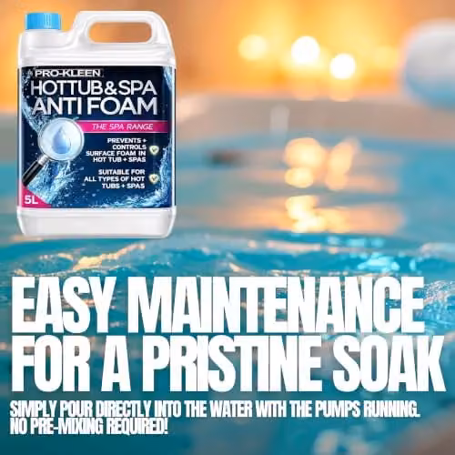 Pro-Kleen MY1446 Tub and Spa Anti Foam Cleaner, 5 l, Clear – 6