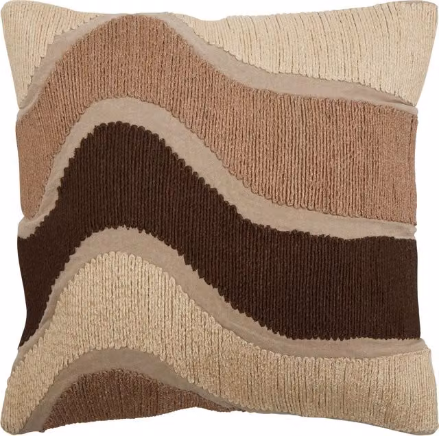 Orsina Bosie Ozella Natural Multicolour Graphic Square Cushion in Cotton and Acrylic – 2