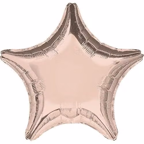 Amscan Rose Gold Star Package