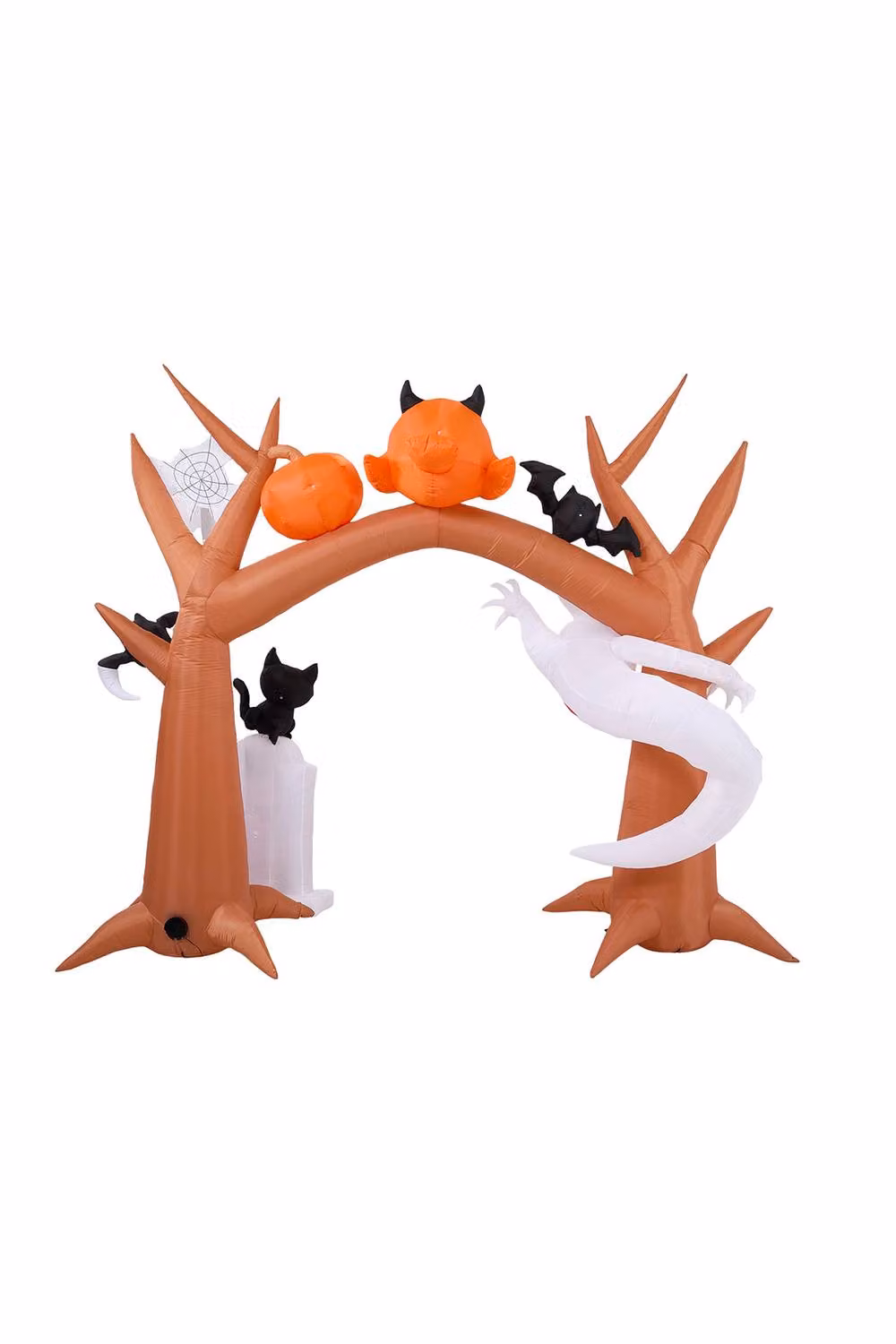 Living and Home 9FT Inflatable Halloween Archway Decoration, Multicolour and Orange – 3