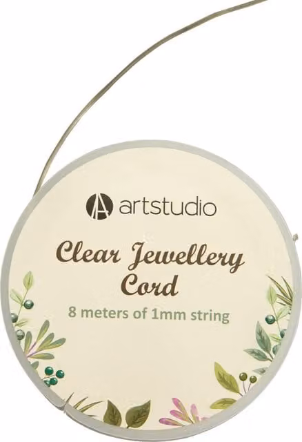 Art Studio Transparent Jewellery Cord